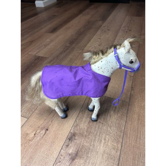 My Life Our Generation Battat 12" White Horse Toy Doll - Picture 3 of 5